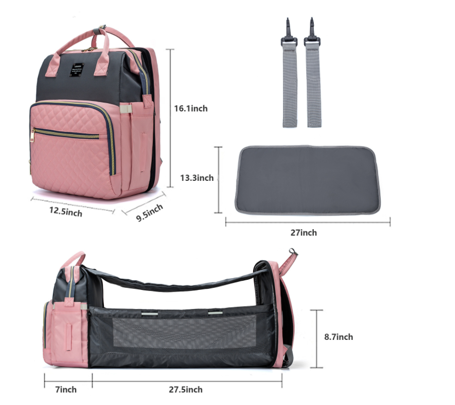 ALLFASHION™ – SmartMom+ Sunshade Baby Travel Bag